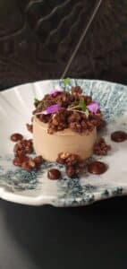 Parfait glacé chocolat fumé