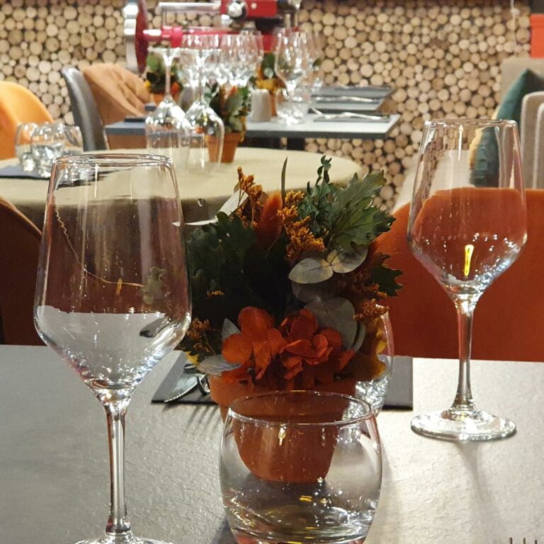 Table au rez-de-chaussée